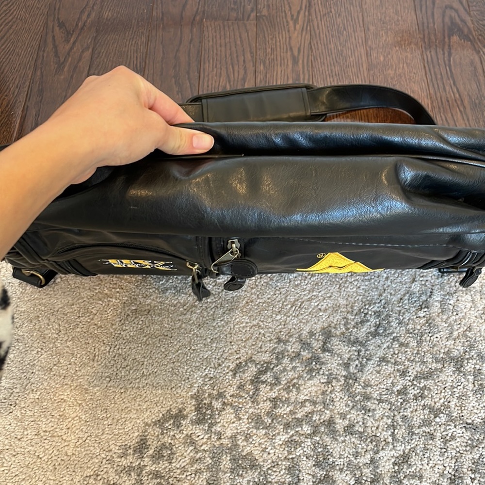 West Virginia university WVU big 12 conference briefcase - Picture 8 of 10
